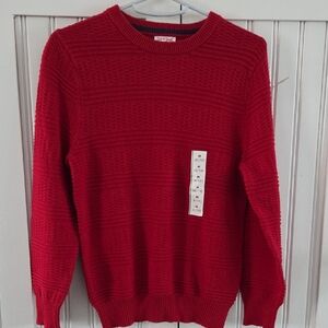 Cat & Jack 8-10 Red Sweater Shirt